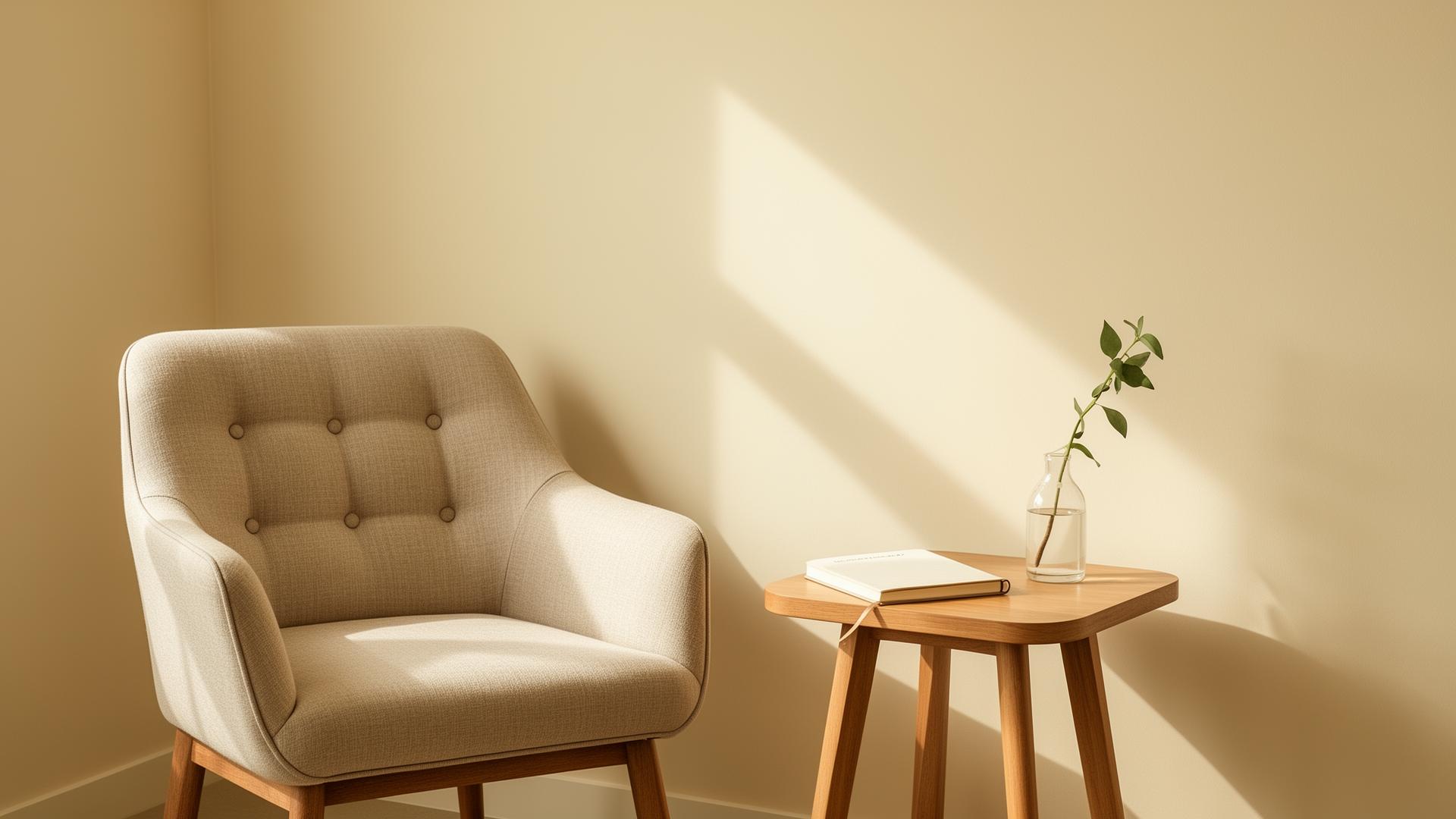 A quiet corner of the Balanced Health space