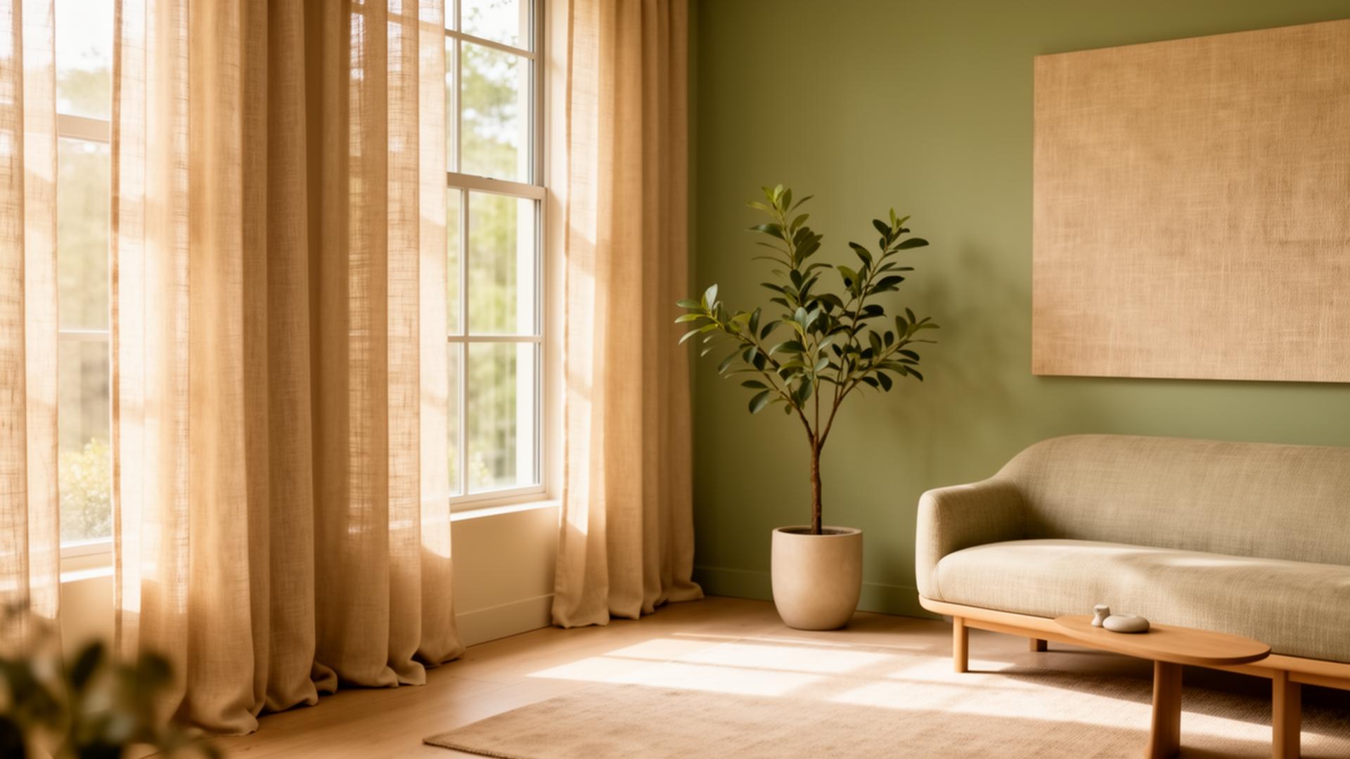 Sunlit, plant-filled consultation room at Balanced Health